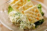 生海苔とチーズのポテトサラダ