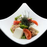 豆腐とツナの和風サラダ