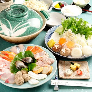 円山公園 京料理 志ぐれ_<忘・新年会>海の幸・鶏・豚の旨みを一度に味わう京風うどんすき「志ぐれ鍋コース 」《全4品》