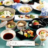 湯葉と豆腐の懐石料理