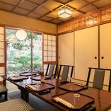 純和風の完全個室で素敵な時間
お祝いの席は、プライベート空間でどうぞ。