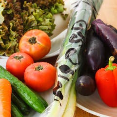 「夢農人とよた」から仕入れたこだわり食材をご堪能いただけます