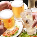 日～木曜の～19時限定でハッピーアワー♪生ビールなんと300円！