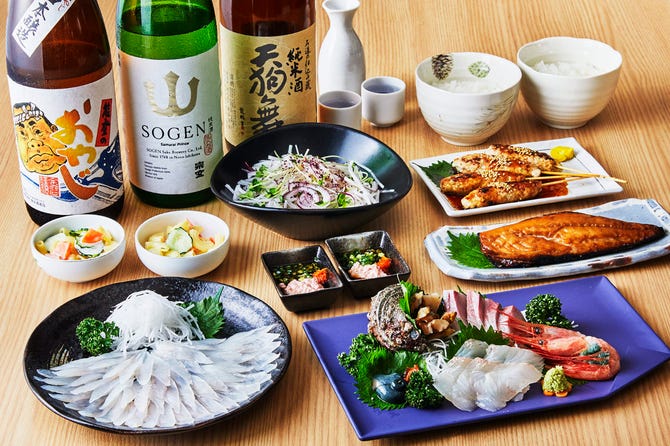 能登直送鮮魚 地酒とカワハギ きまっし 本八幡 居酒屋 ぐるなび
