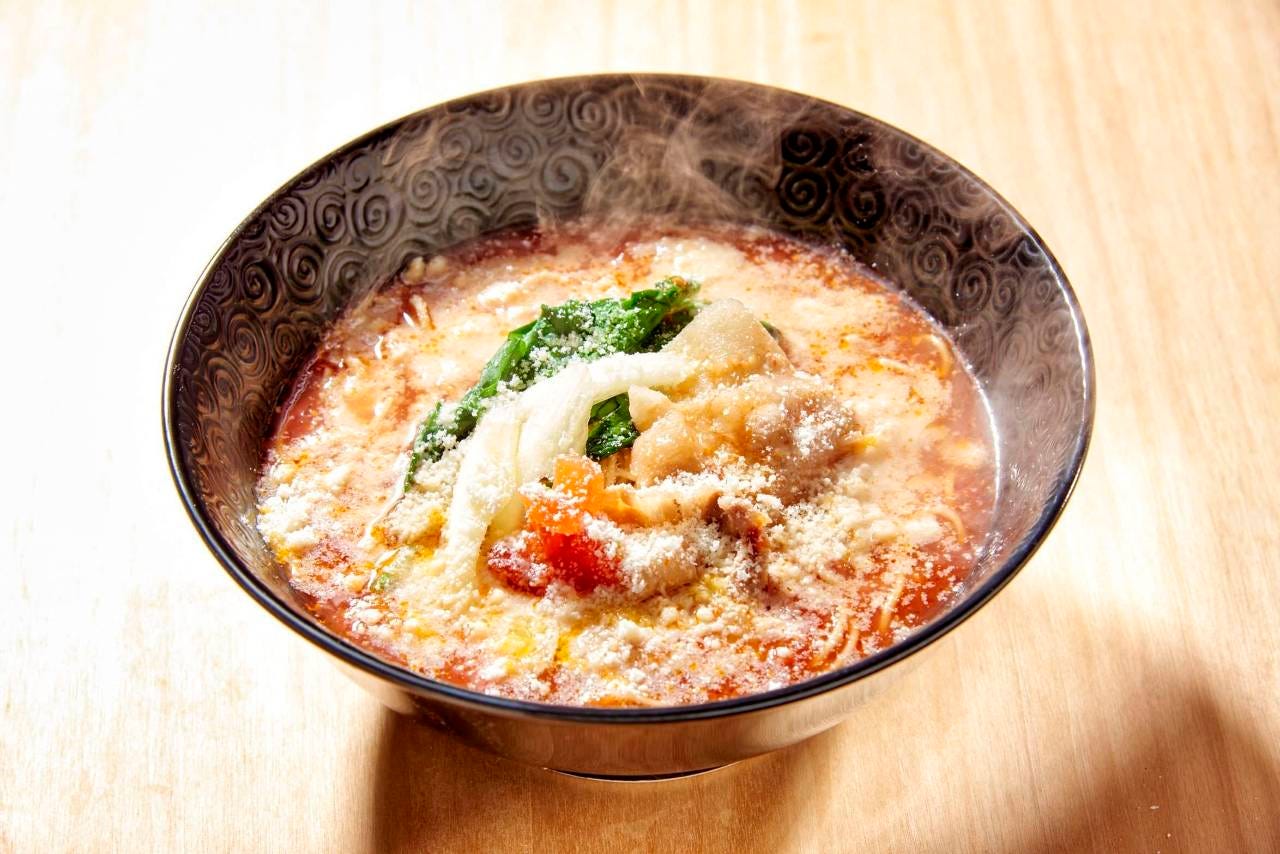 元祖トマトラーメン 三味（333）博多駅東店 - 元祖トマトラーメン