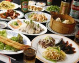 中華食べ放題＋飲み放題や
上海料理の名物コースが大人気！