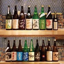 50種類以上の日本酒