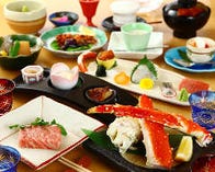 【タイムセール9/8-9限定・2組迄】旬の月コース ・1000円OFF