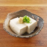 山わさびで食べる「冷奴」