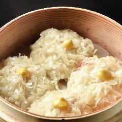 イカの白子入りふわふわ手造りイカしゅうまい（白・2個）