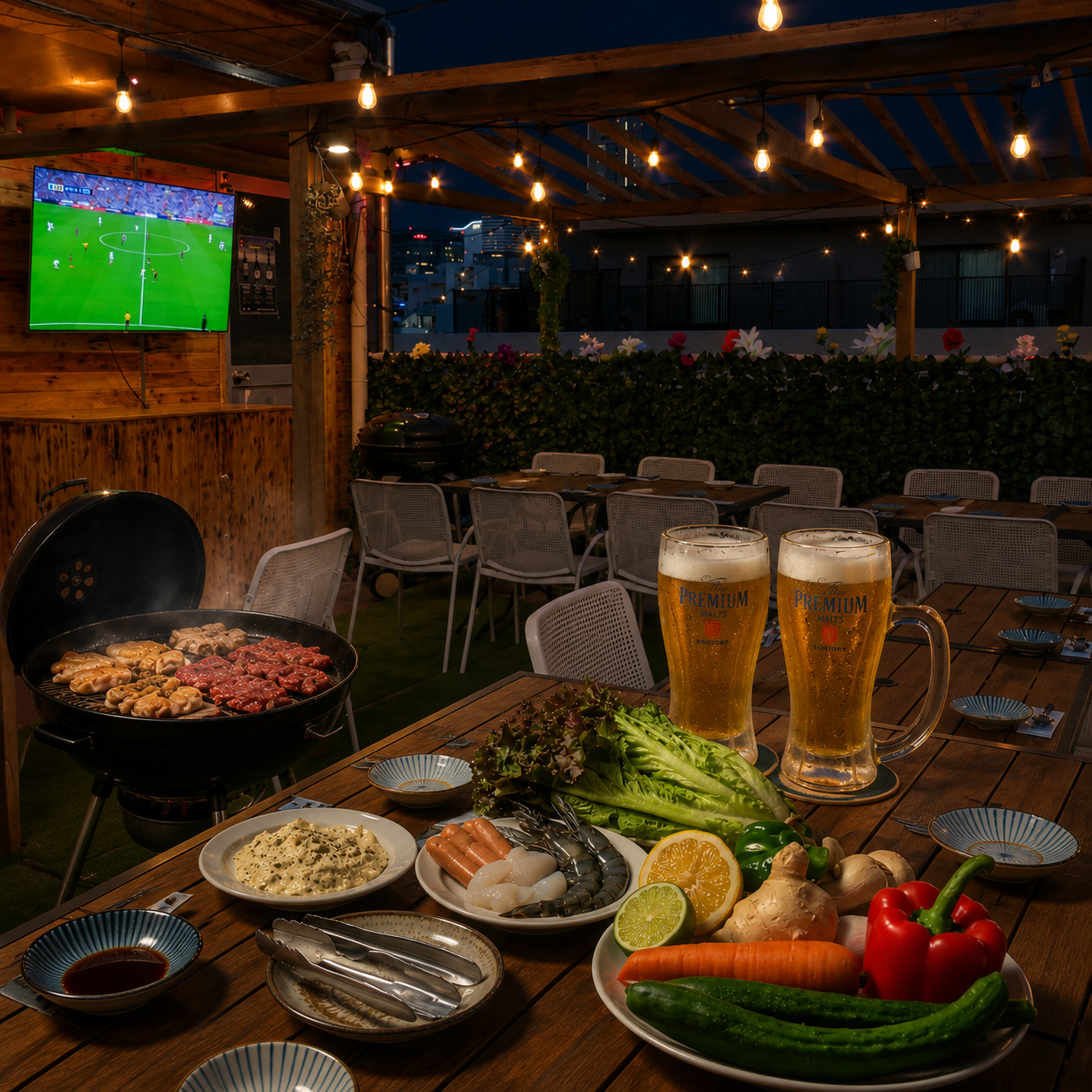 ROOFTOP BEER GARDEN YOKOHAMA(ルーフトップビアガーデンヨコハマ