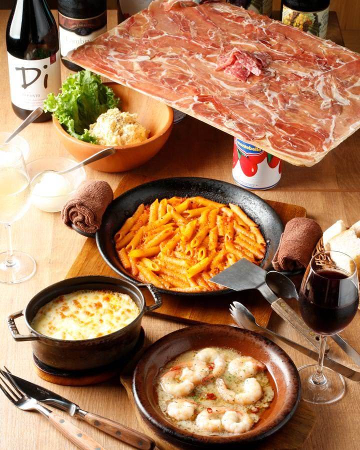ワインの酒場 ディプント 船橋店 コース 忘年会 女子会 2 5時間飲み放題付 Aコース お気軽コース ぐるなび