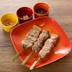 豚串3種盛り合せ（バラ串･ロース串･もも串）