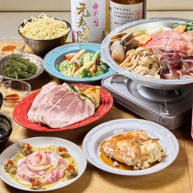 醸しとソース こりす_180分飲み放題付ブイヤベース風ちゃんちゃん焼きを楽しむ【季節のコース~春】