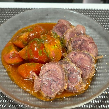 醸しとソース こりす_イノシシの冷静 トマトポン酢