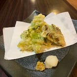 春野菜天ぷら
仕入れにより内容は多少ことなります。
