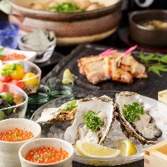 あいう魚 牡蠣と炭