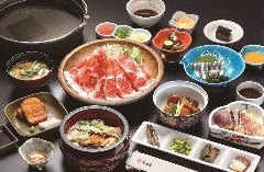 正調さつま料理　貴コース さつま料理と黒豚しゃぶ、酒ずし