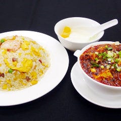 ミニ麻婆豆腐＆炒飯セット