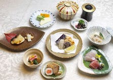 平日お昼の限定三条会席コース3,850円（税抜/3,500円）