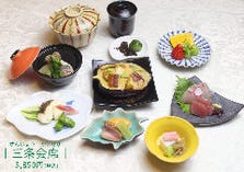 平日お昼の限定三条会席コース3,850円（税抜/3,500円）