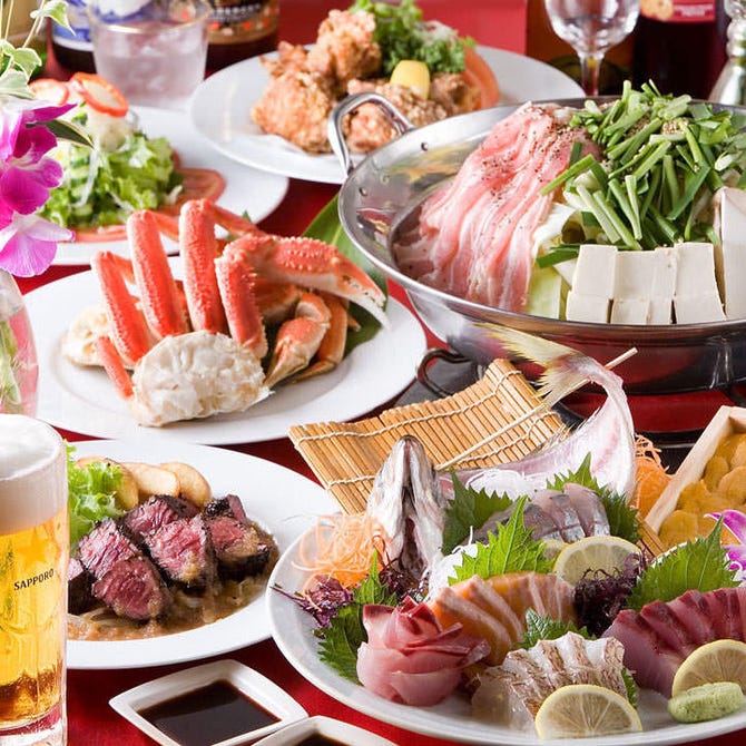 博多 食べ飲み放題 産直鮮魚 居酒屋 花ざかり 中洲川端店 川端 祇園 居酒屋 ぐるなび