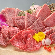 仙台牛赤身＆霜降り肉 6種焼肉盛合わせ 5~6人前