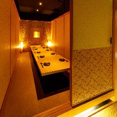 【団体個室】5～10名様規模のお食事にぴったりなプライベート個室。