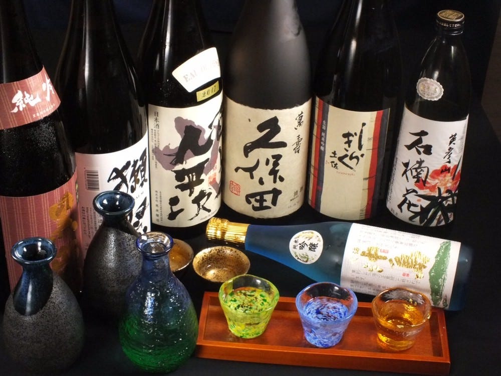 30種の厳選日本酒とのマリアージュ