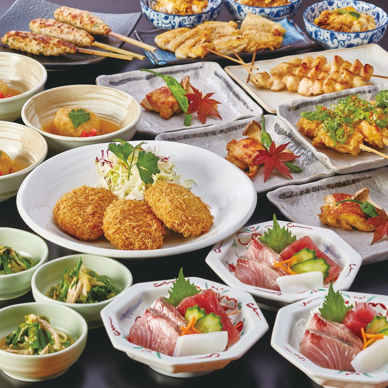 Goto忘年会 個別宴会料理10品 プレミアム飲み放題2 5時間コース ５5００円 の詳細 鶏料理専門店 個室 とりかく 日本橋さくら通り店 東京駅 八重洲 居酒屋 ぐるなび