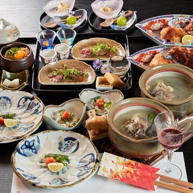 琉球すっぽん・泳ぎとらふぐ懐石 福飯 那覇店_【パインすっぽんと泳ぎとらふぐ懐石<全6品>】お一人様 8,800円(税込)