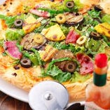 野菜たっぷり農園ピザ