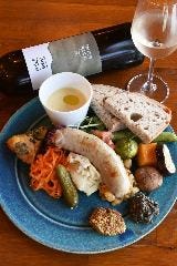 季節の食材を使ったランチプレート