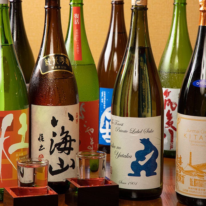 地元・福岡産の日本酒で今夜は乾杯