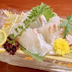個室居酒屋 海鮮と地酒 すきずき 平塚駅前店_真鯛のお刺身