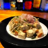 豆腐チャンプルー(Okinawa Style Tofu-Fry)