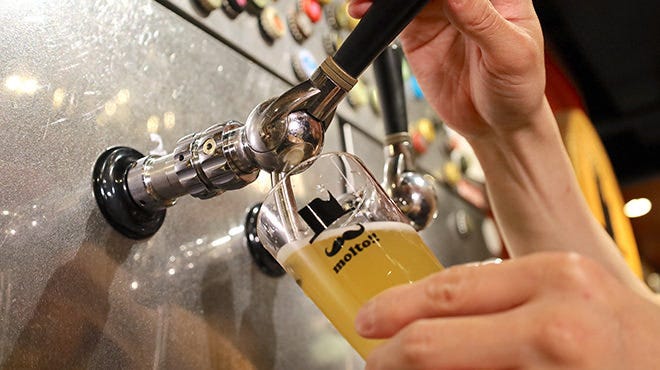 梅田のおすすめビール店『BEER STAND molto!! 』の画像