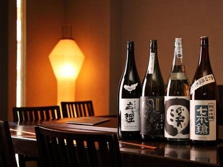 訪れるたびに変わる日本酒の品揃え