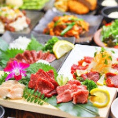 完全個室居酒屋 牛タン＆肉寿司食べ放題 奥羽本荘 川崎店 コースの画像