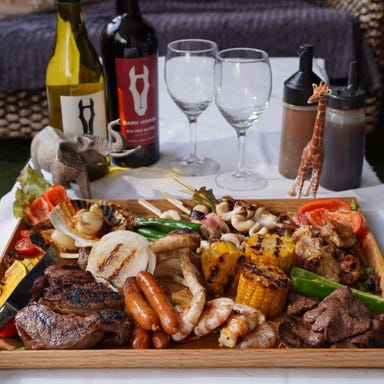 safari_飲み放題付 手ぶらBBQ!充実のお肉7種に、海鮮を盛り込んだプランも◎
団体様もご利用可能です