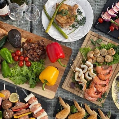 safari_個室×テラスで飲み放題付BBQ宴会!