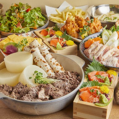 個室居酒屋 海鮮×炭×八丁味噌 燈 ‐tomoshibi‐ 東岡崎店_【満喫コース】愛知グルメを満喫!!地域限定の特別コース☆2時間飲み放題付8品5000円