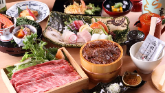 雅じゃぽ 別邸 名古屋名駅 センチュリー豊田ビル店_特選 黒毛和牛と鰻ひつまぶし、和牛に旬菜旬魚『耀-you-』飲み放題付き