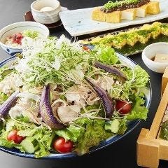 お鍋を使用しない、暑い時期にピッタリのコースです。