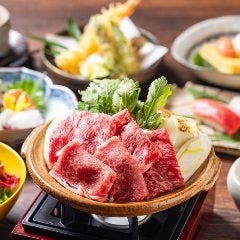 お値打ち価格で黒毛和牛を味わって頂けるご会食に人気のコース！