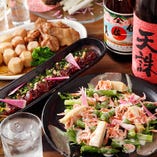 桜海老と季節の野菜サラダ