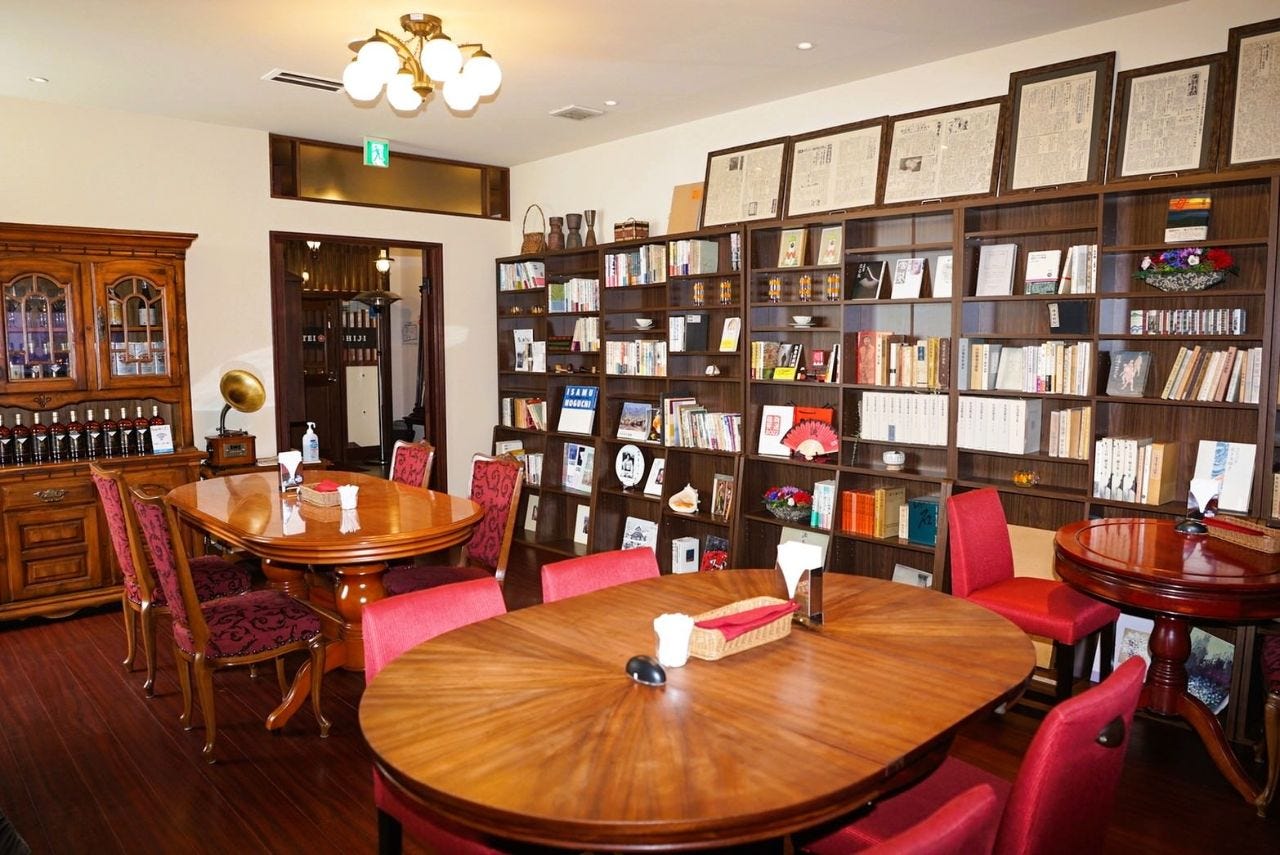 魁陽亭 越治 の店内