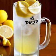 全て店内仕込み！爽やかでフレッシュな看板サワー『てけれもん』