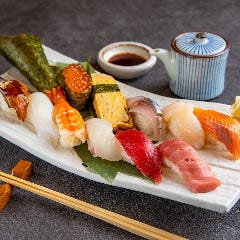こだわりの握り寿司も多数、ご賞味ください。