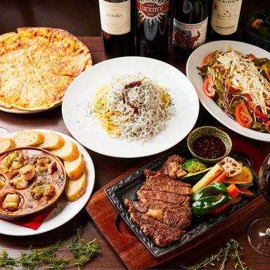 ビストロ ボンノ【Bistro Bon‐no】 横浜店_【定番法人コース】2時間飲み放題付!若姫牛1ポンドステーキやボロネーゼなど人気のお料理全8品